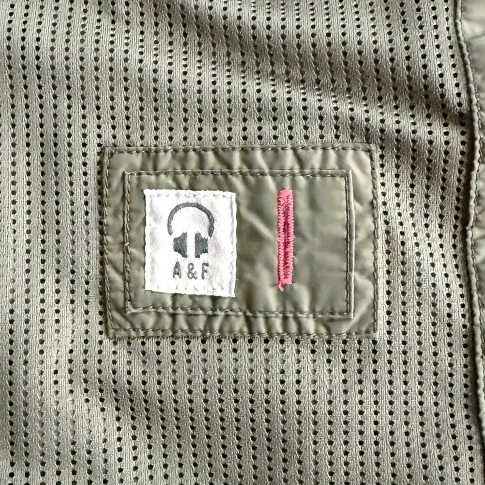 ✝️ A&F | LIKE NEW • Army Green Lightweight Jacket - Picture 6 of 12